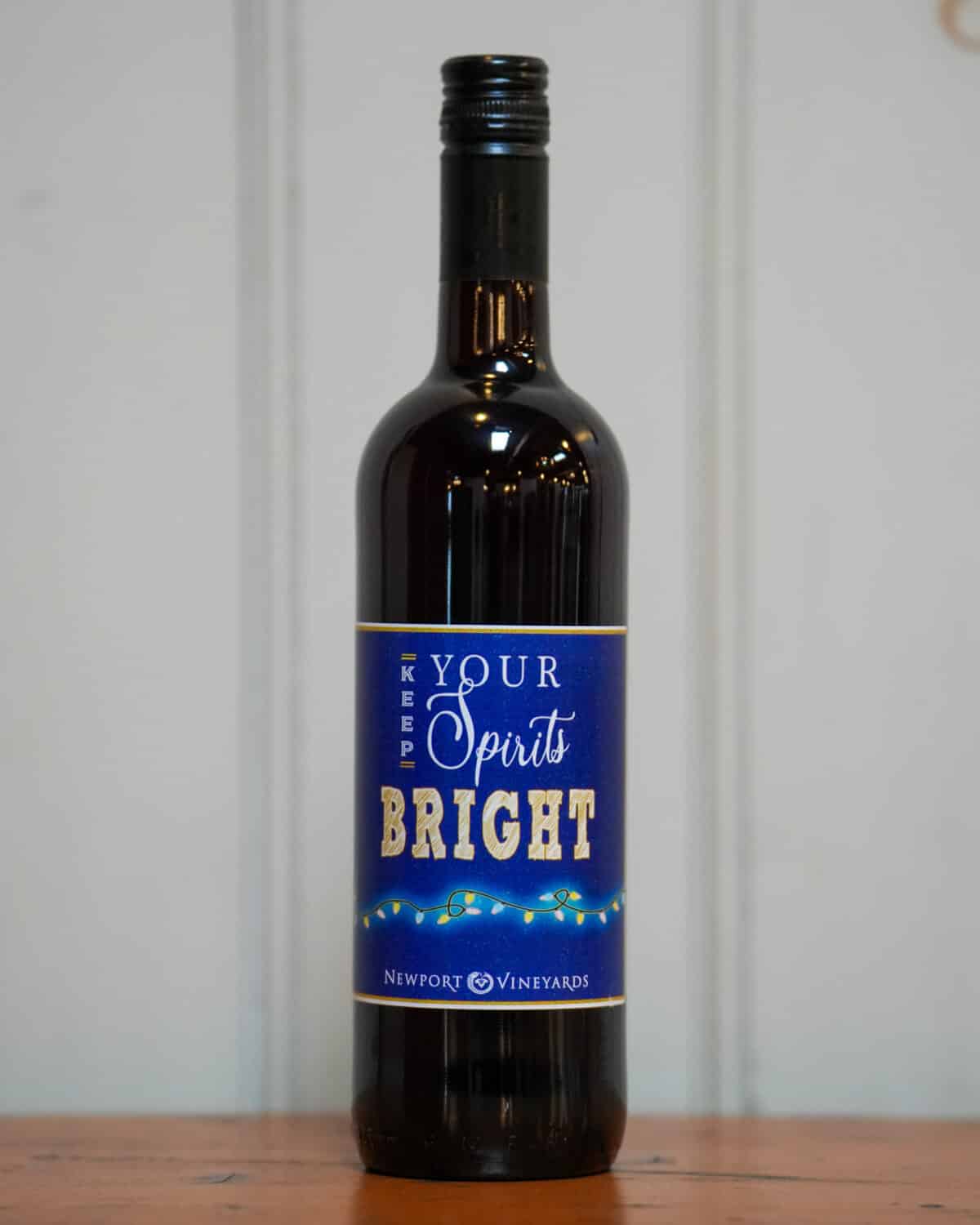 Keep your Spirits Bright! Blue Label