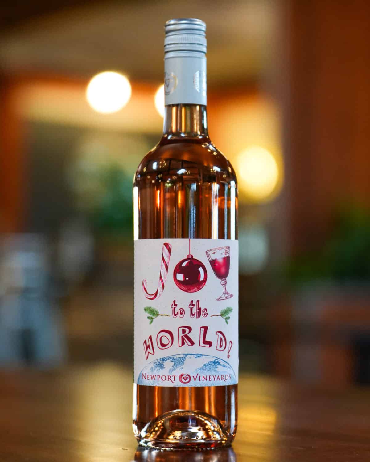 "Joy to the World" Holiday Label